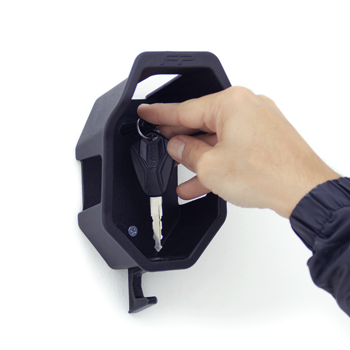 Soporte de Casco para Llaves y Guantes