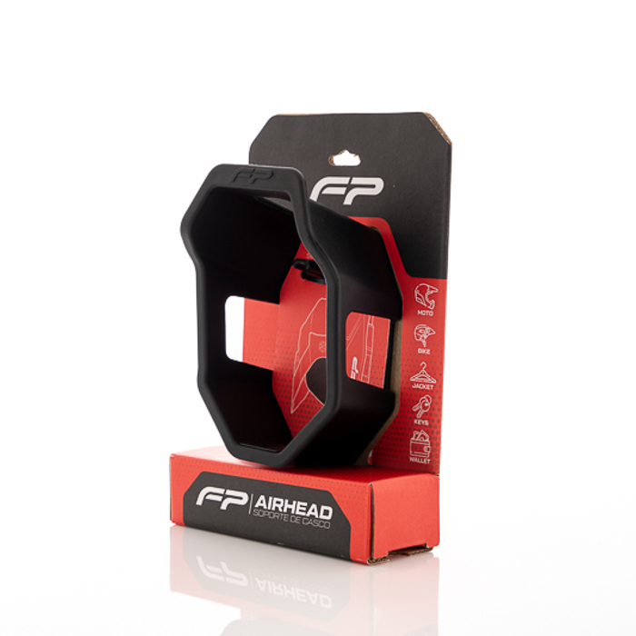 SOPORTE DE CASCO AIRHEAD PARA PARED FP NEGRO