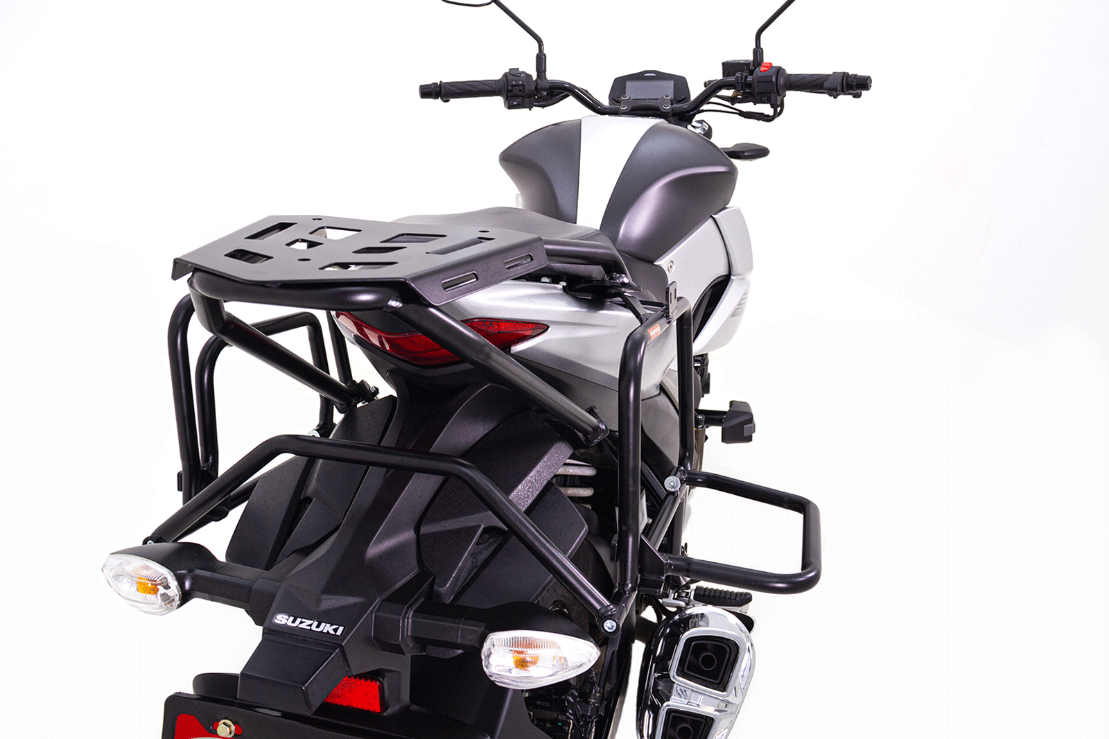 Moto Con Soportes Laterales