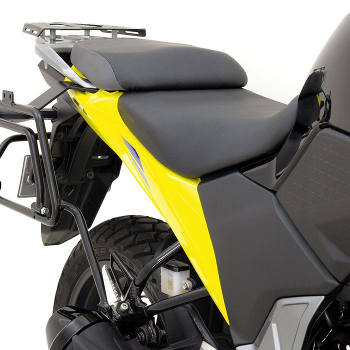 SOPORTE MALETAS LATERALES SUZUKI VSTROM 250 SX
Soporte de maletas laterales VSTROM 250 SX
Soporte de maletas laterales VSTROM 250 SX
Maletas compatibles VSTROM 250 SX
Vajes en moto VSTROM 250 SX