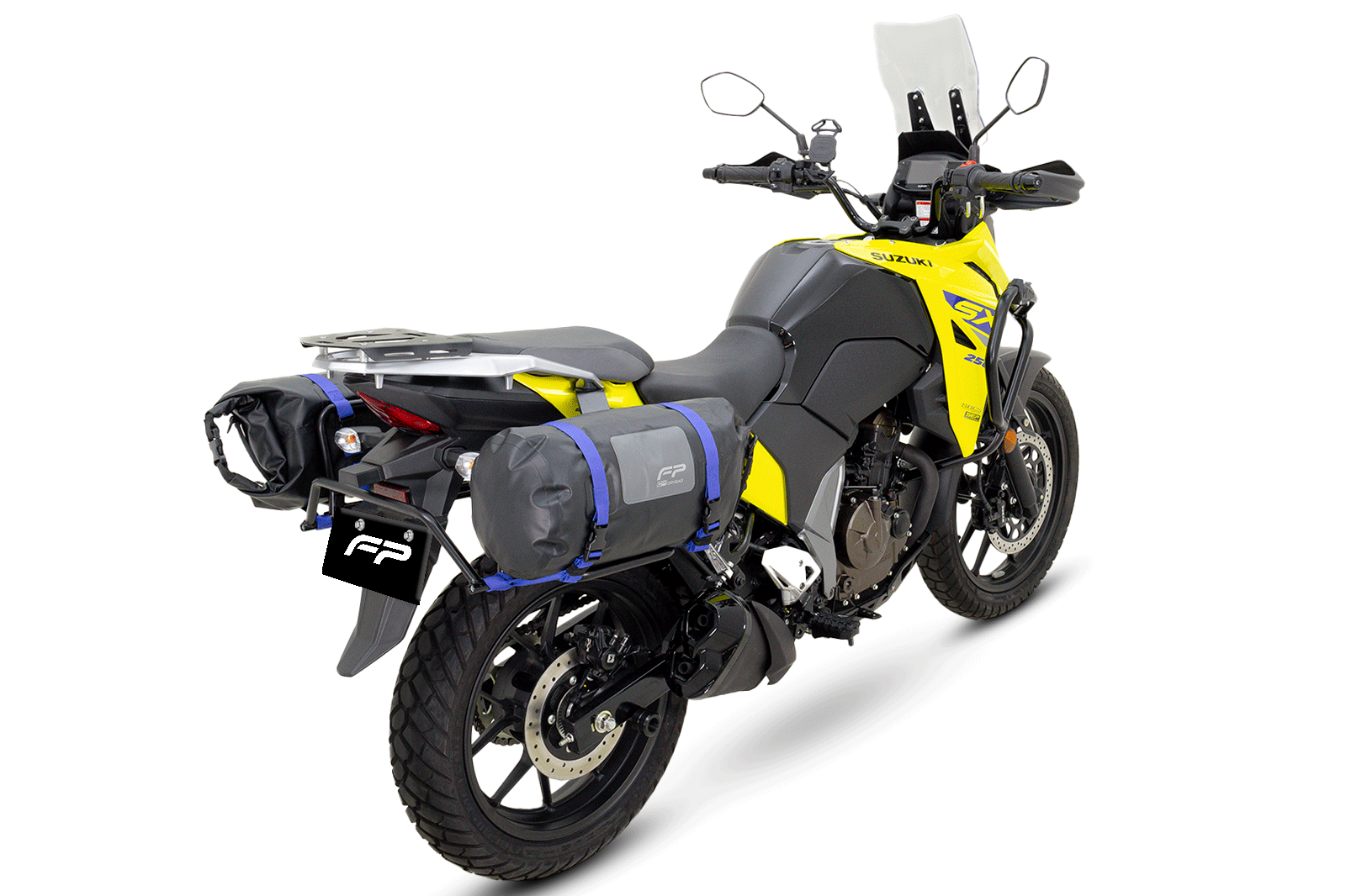 SOPORTE MALETAS LATERALES SUZUKI VSTROM 250 SX
Soporte de maletas laterales VSTROM 250 SX
Soporte de maletas laterales VSTROM 250 SX
Maletas compatibles VSTROM 250 SX
Vajes en moto VSTROM 250 SX