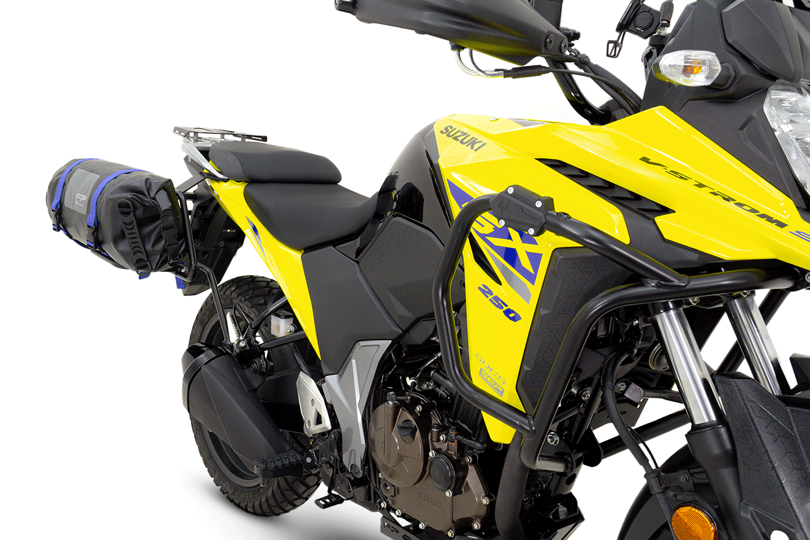 SOPORTE MALETAS LATERALES SUZUKI VSTROM 250 SX
Soporte de maletas laterales VSTROM 250 SX
Soporte de maletas laterales VSTROM 250 SX
Maletas compatibles VSTROM 250 SX
Vajes en moto VSTROM 250 SX