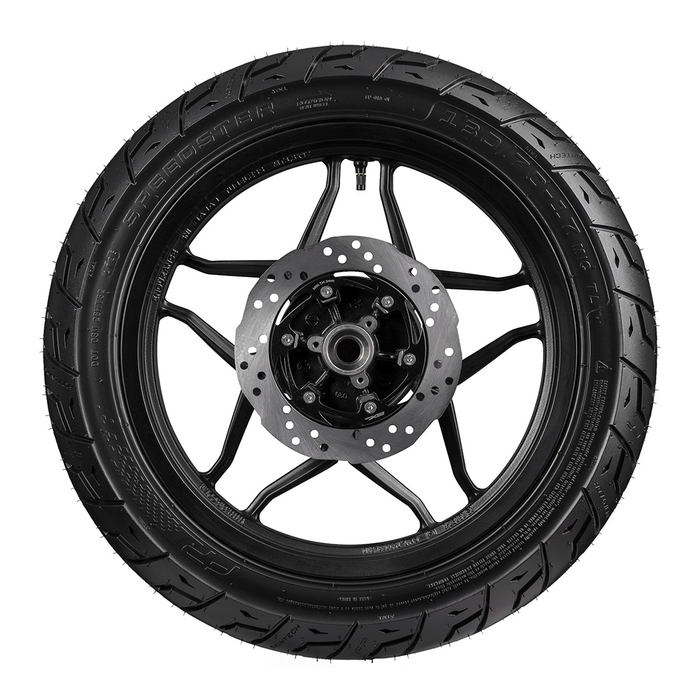Vista lateral derecha de la llanta SPEEDSTER 130/70-17 TL para motos naked