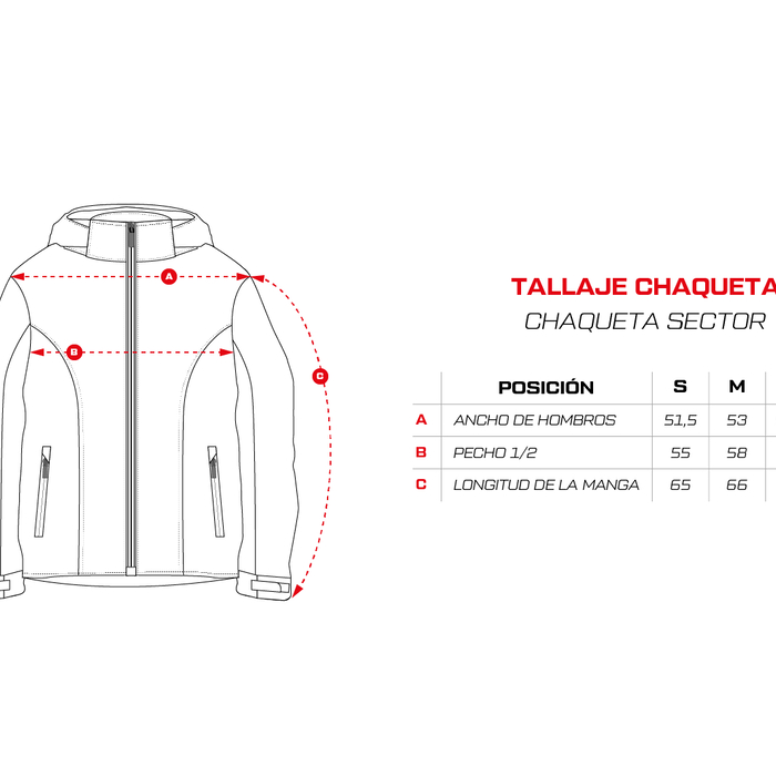 Chaqueta sector negro