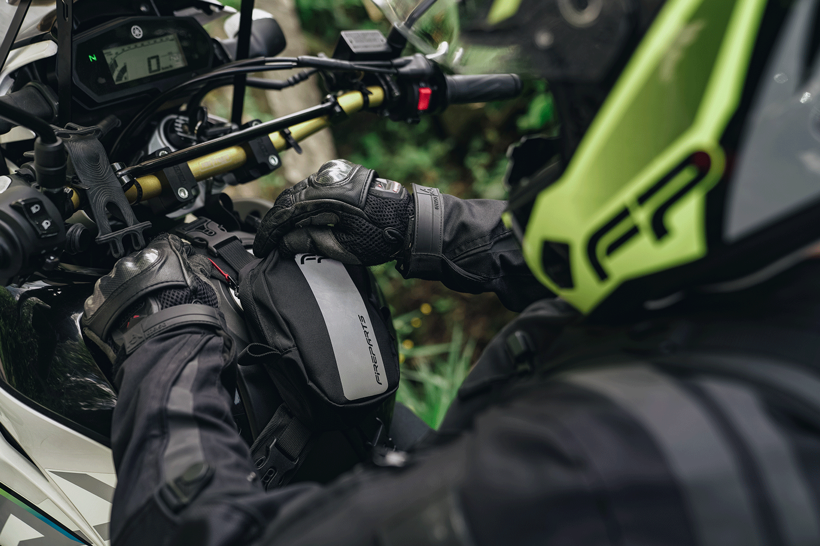 Tankbag pequeño para moto