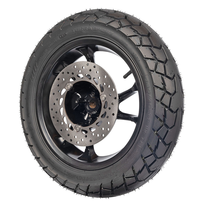 FP Terrasport 130/70-13 tracción y estabilidad