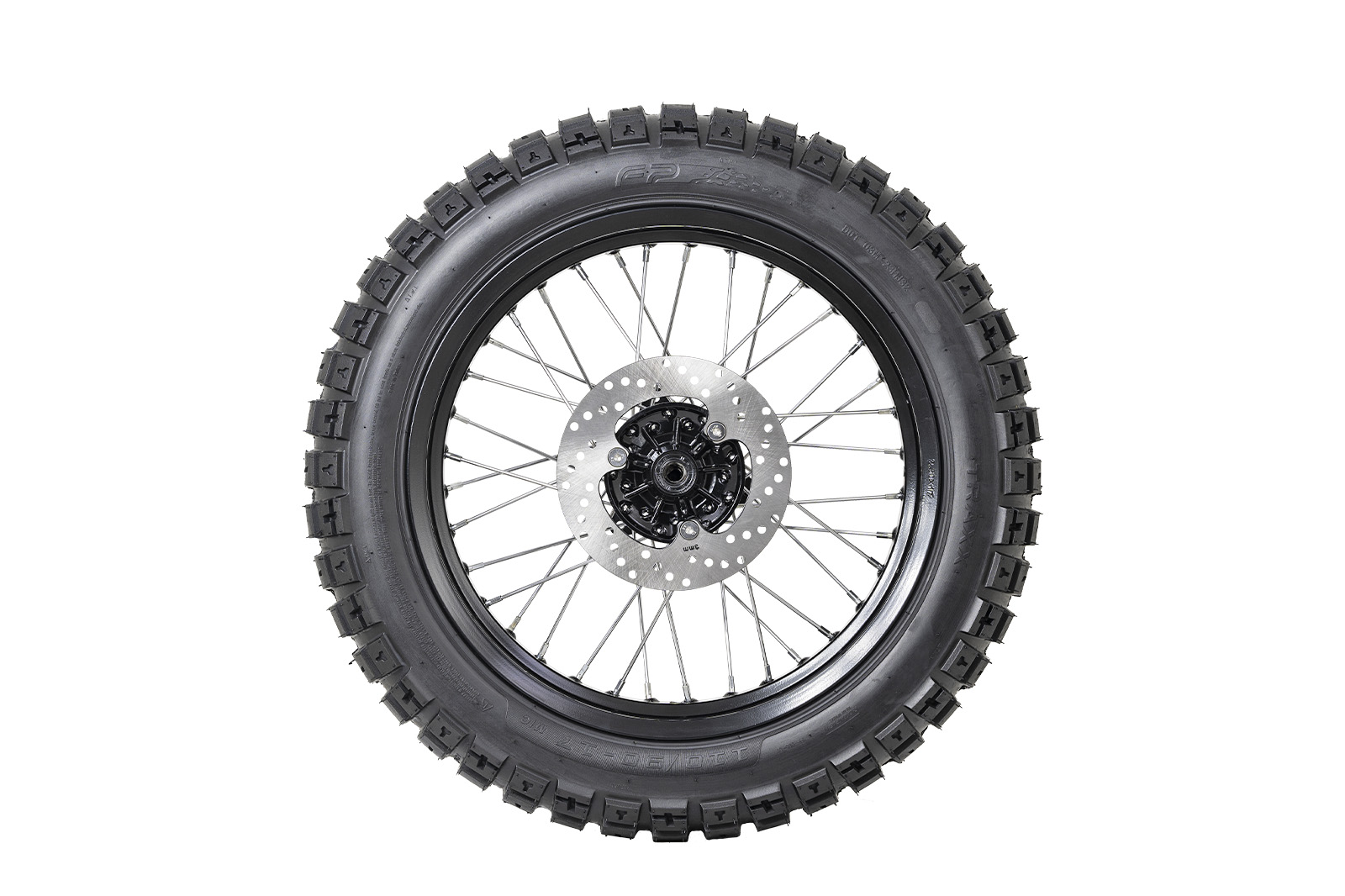 Detalle de taches FP Traxx 110/90-17 TL