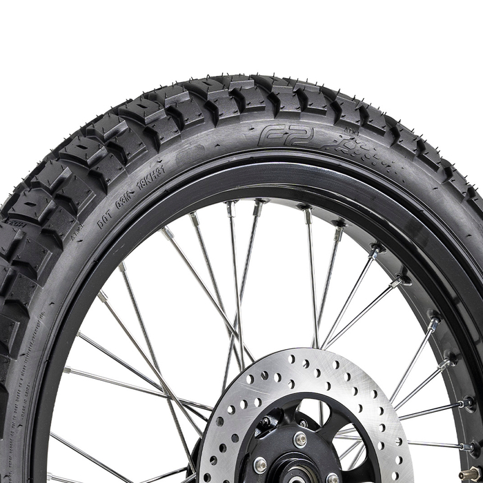 Llanta FP Traxx 90/90-19 TL para moto doble propósito