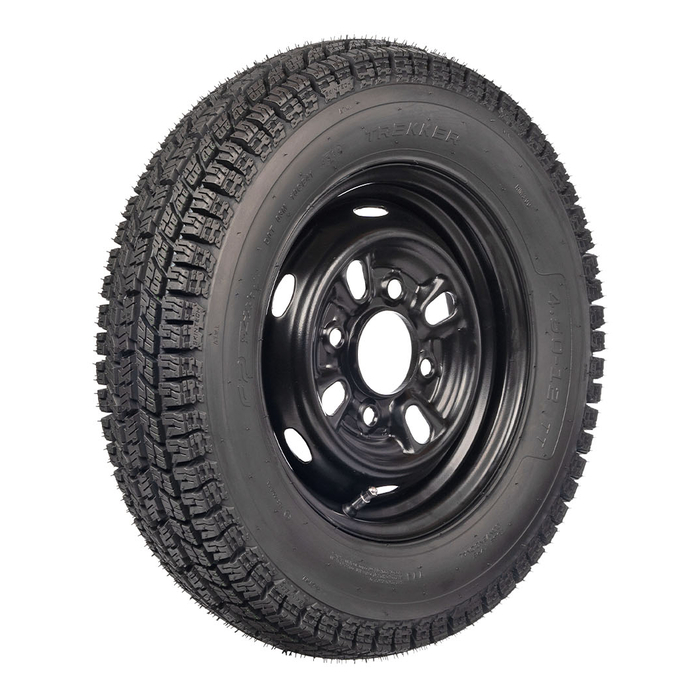 FP Trekker 4.50-12 TT vista lateral con labrado utilitario