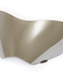 Visor plateado casco barstow
