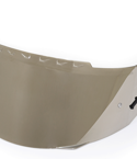 Visor plateado casco racecraft 1