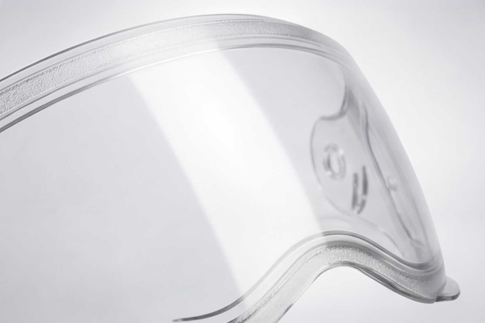 visor clear para casco doble propósito Atlas