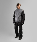 Impermeable reflectivo gris cyclone