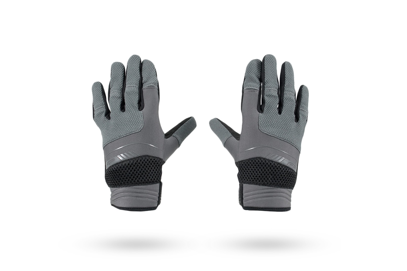Guantes Verona gris para moto de mujer, diseño ergonómico con ajuste cómodo y frescura en trayectos largos
