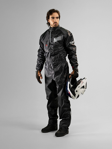 monotraje impermeable para moto FP vista frontal