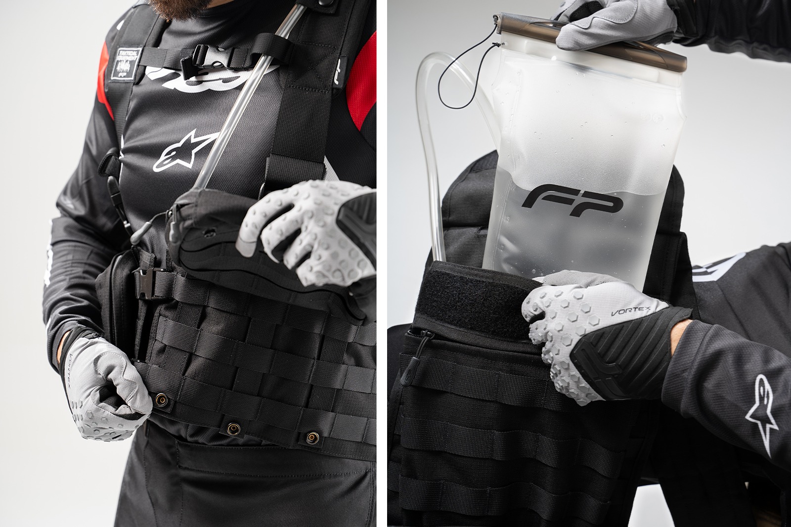 Chaleco aventura taktical v01 negro