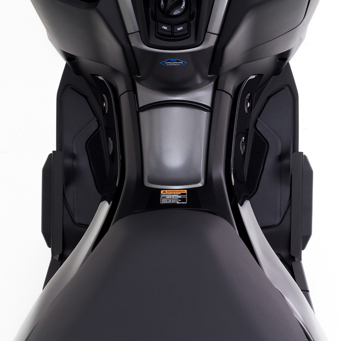 Vista superior del Slider NMax FP integrado al chasis.