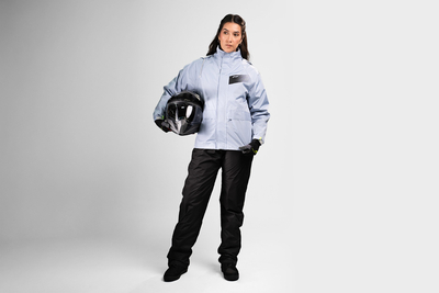 Impermeable mujer FP Tornado color azul claro