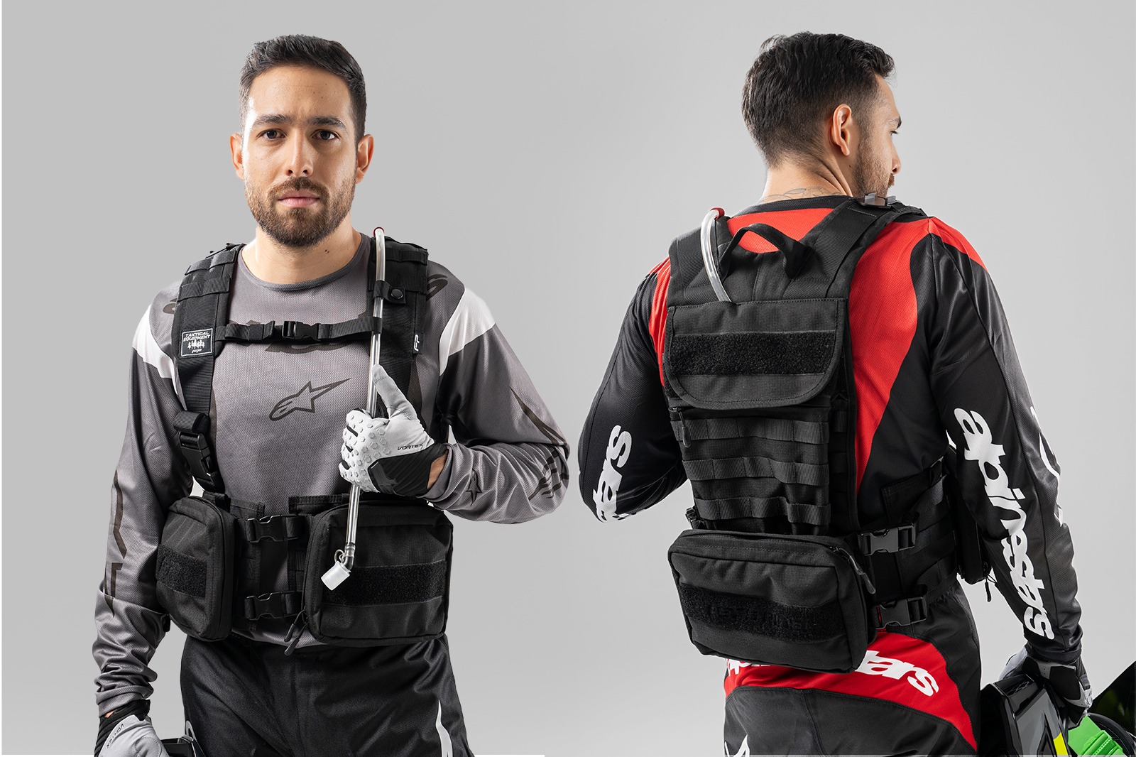 Chaleco aventura taktical v01 negro