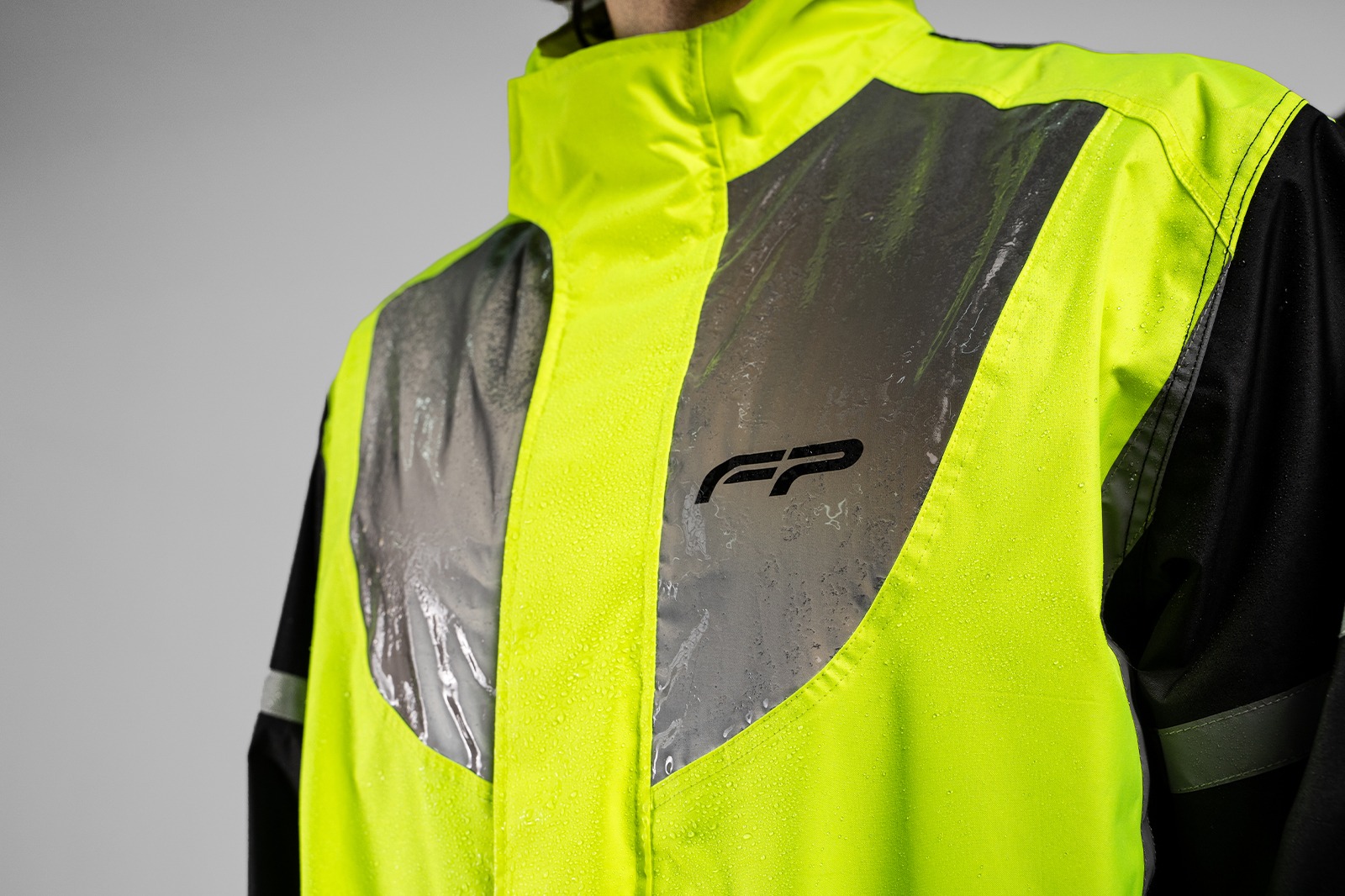 Chaqueta Impermeable Reflectiva para Moto
