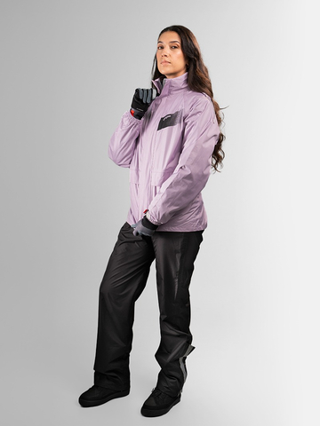 Impermeable de dama de moda