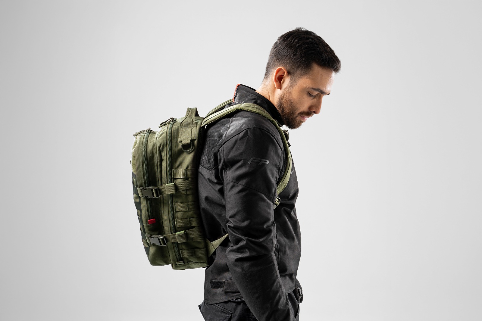 Morral taktical t25 verde militar
