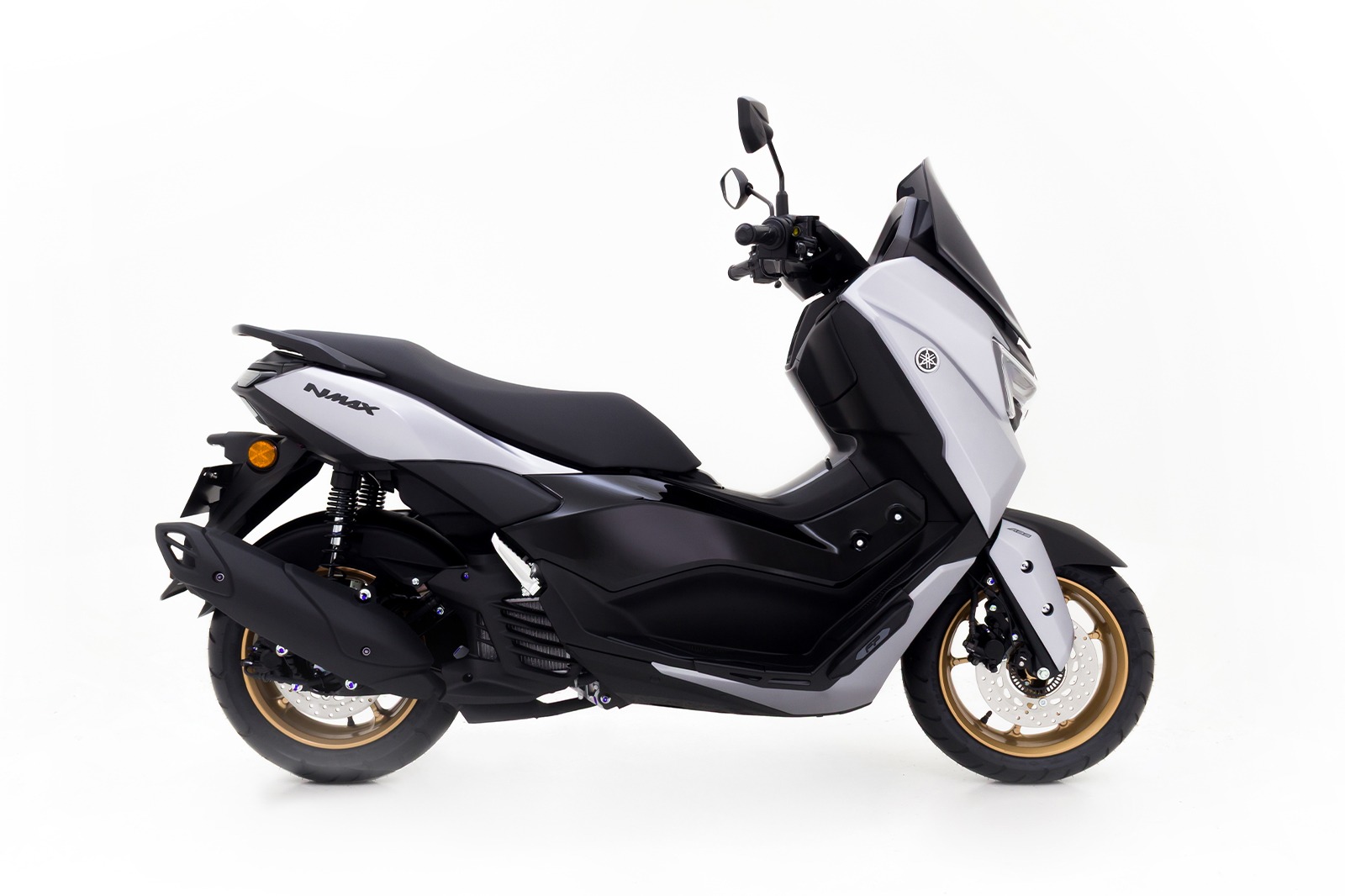 Protección lateral Yamaha NMax con Slider FP negro