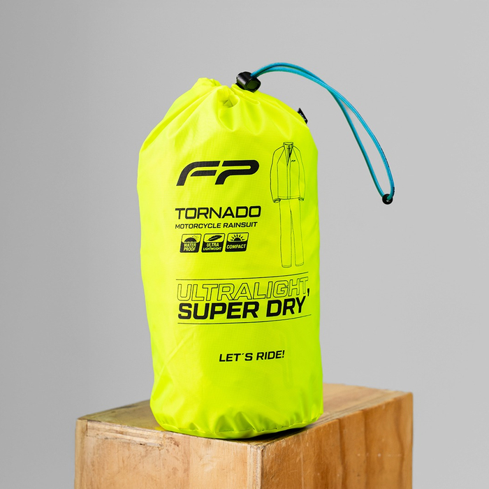 morral para cargar impermeable de moto