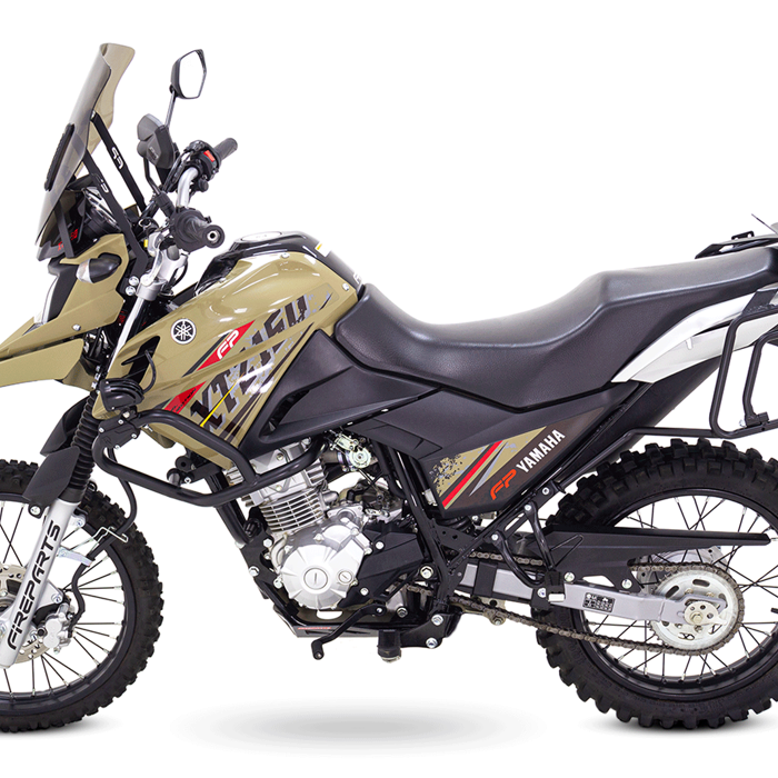 XTZ 150 con Portamaletas