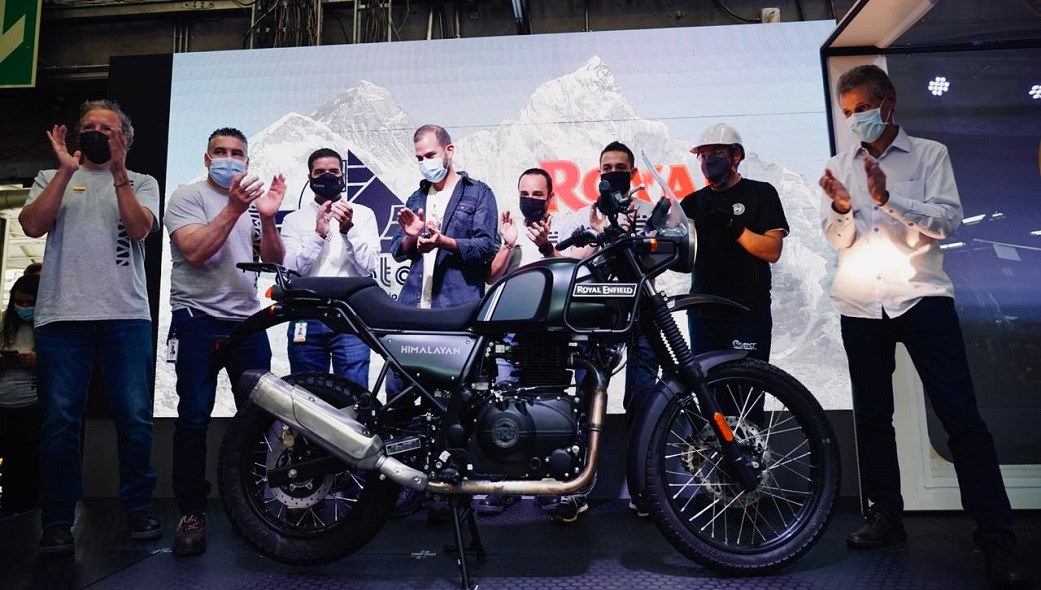 La Royal Enfield Himalayan 400 ensamblada en Colombia