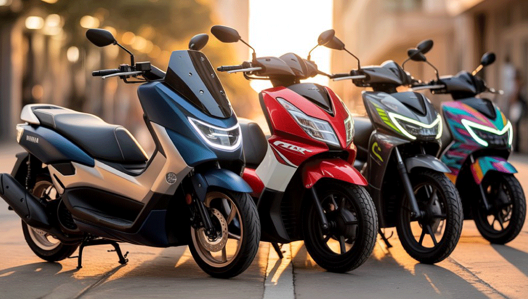 Scooters que compiten con la Yamaha NMAX: guía comparativa 2025