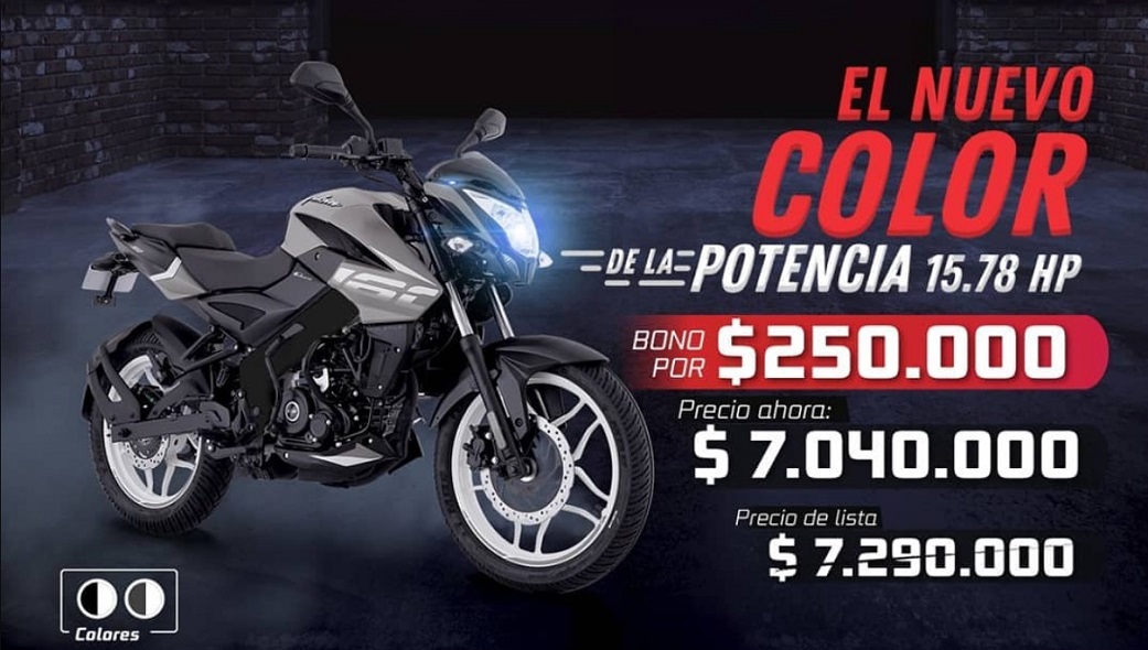 Precio de las Pulsar Modelo 2022 en Colombia