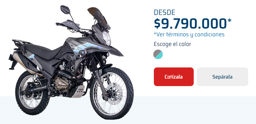 Precio AKT TT DS 200 Rally 2024 Precio AKT TT DS 200 Rally 2024