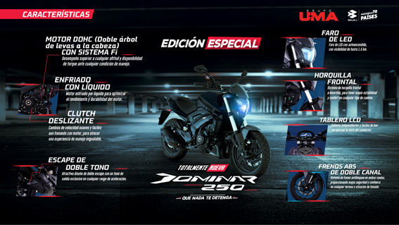 Brochure Lanzamiento Dominar 250