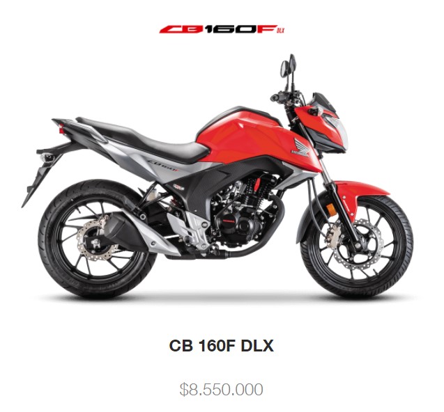 Precio CB 160 DLX