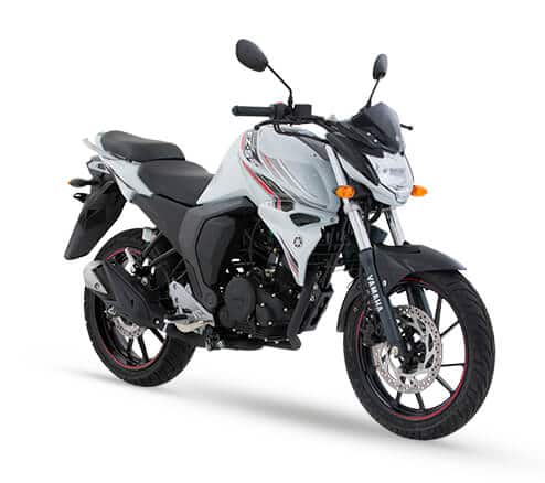 Yamaha FZ 2.0 blanca