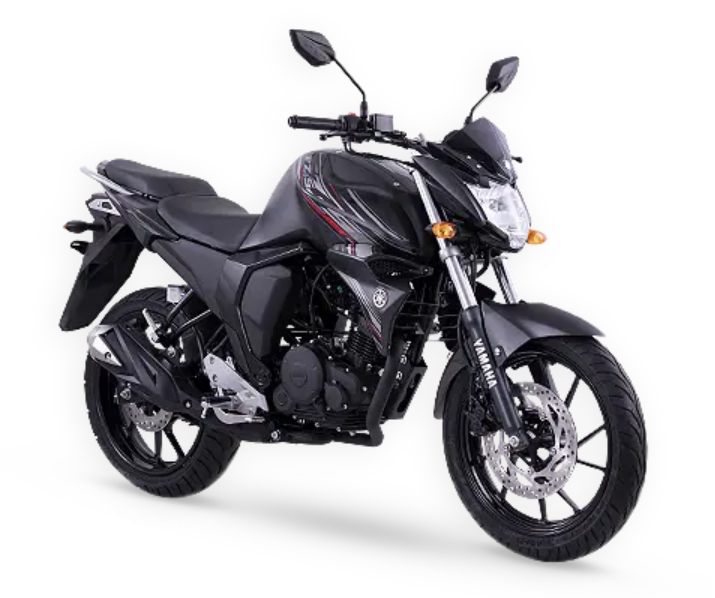 Yamaha FZ negra