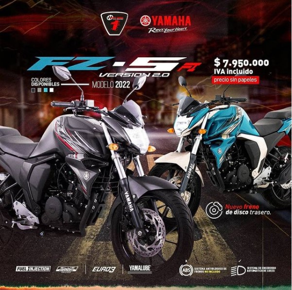 Yamaha FZ-S 2.0 FI 2022