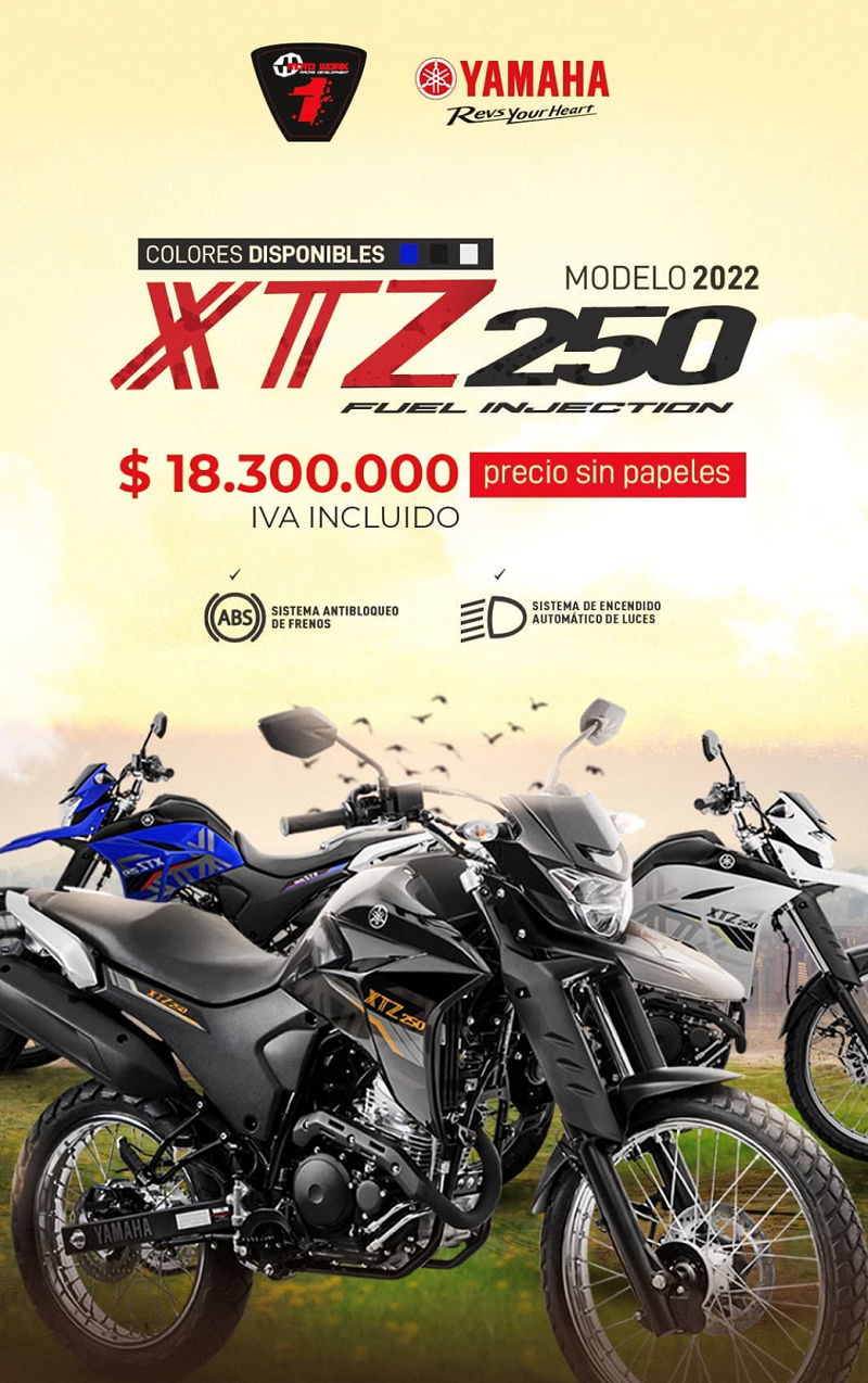 Yamaha XTZ250 2022