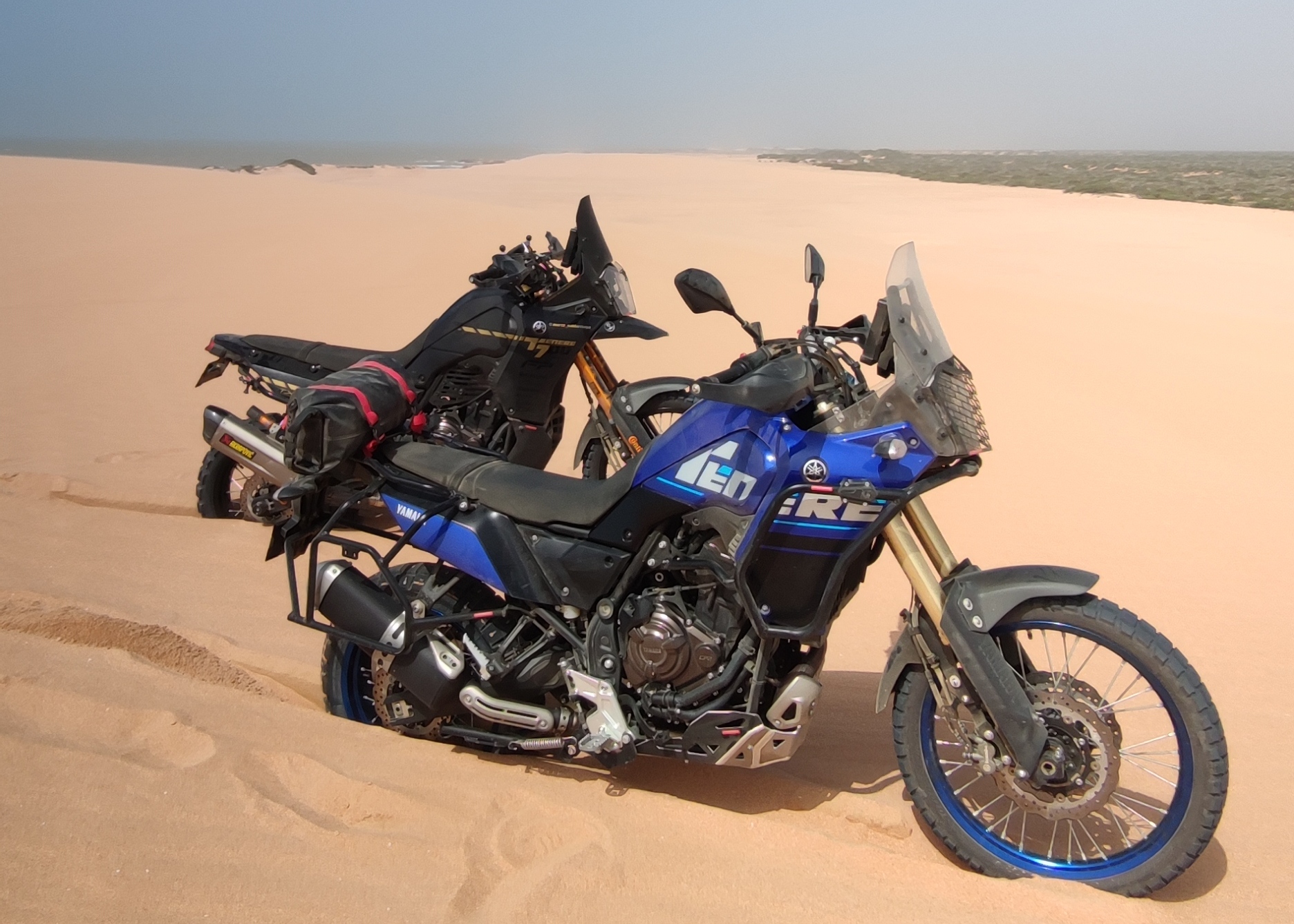 Aventura en Tenere 700