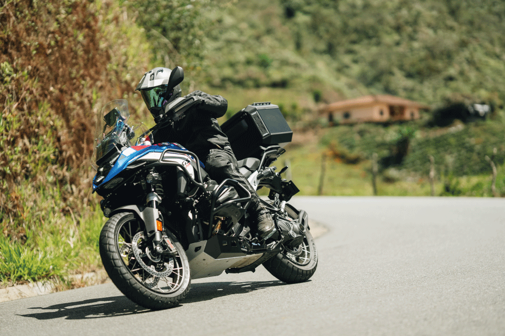 Maleta superior de aluminio para moto