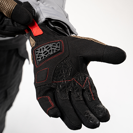 Guantes Xplorer tobacco con funci&oacute;n t&aacute;ctil para GPS y celular