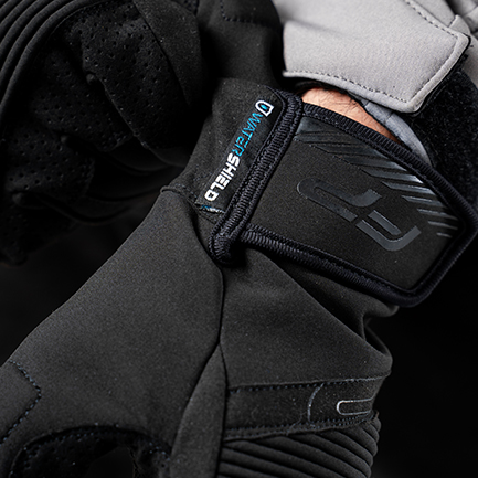 Guante Eclipse H2O Negro impermeable con tecnolog&iacute;a Waterproof Shield, mantiene las manos secas y transpirables