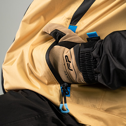 Impermeable para moto con bolsillos 