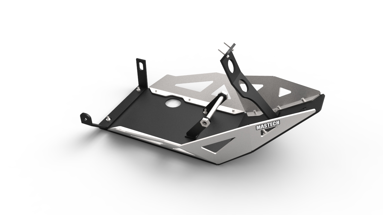 PROTECTOR DE CARTER DUOTONO SUZUKI V-STROM 650 ABS 12-UP