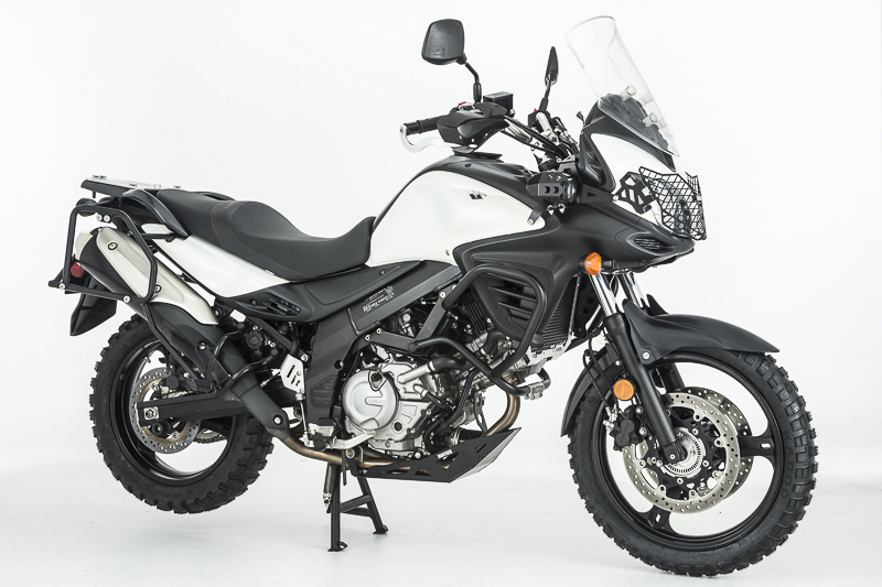 PROTECTOR DE RADIADOR NEGRO SUZUKI V-STROM 650 ABS 12-UP