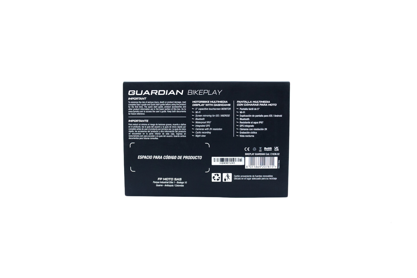 Bikeplay fp guardian