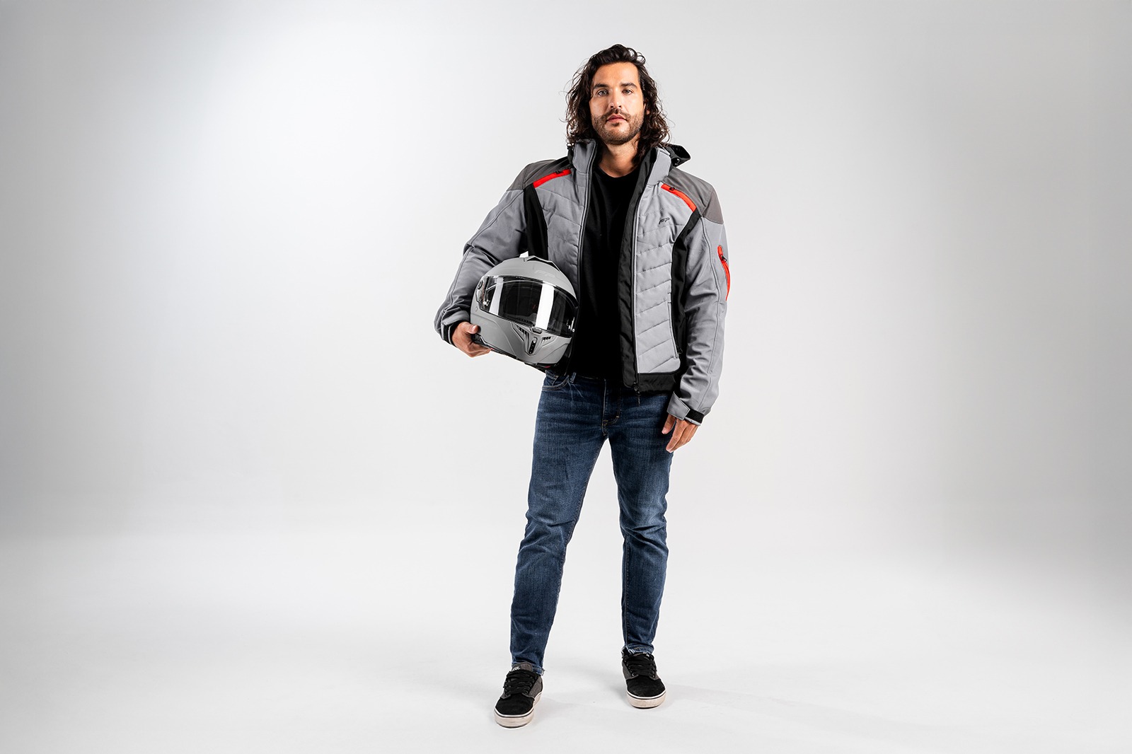 Chaqueta Naxos Gris