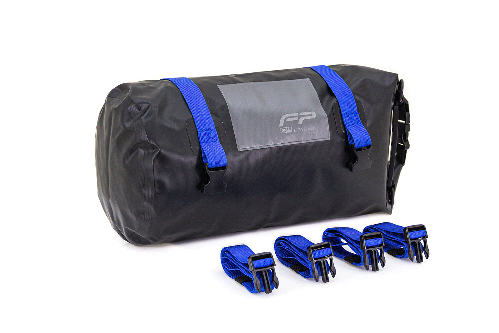 MALETA IMPERMEABLE DRY BAG PARA MOTO C15 AZUL