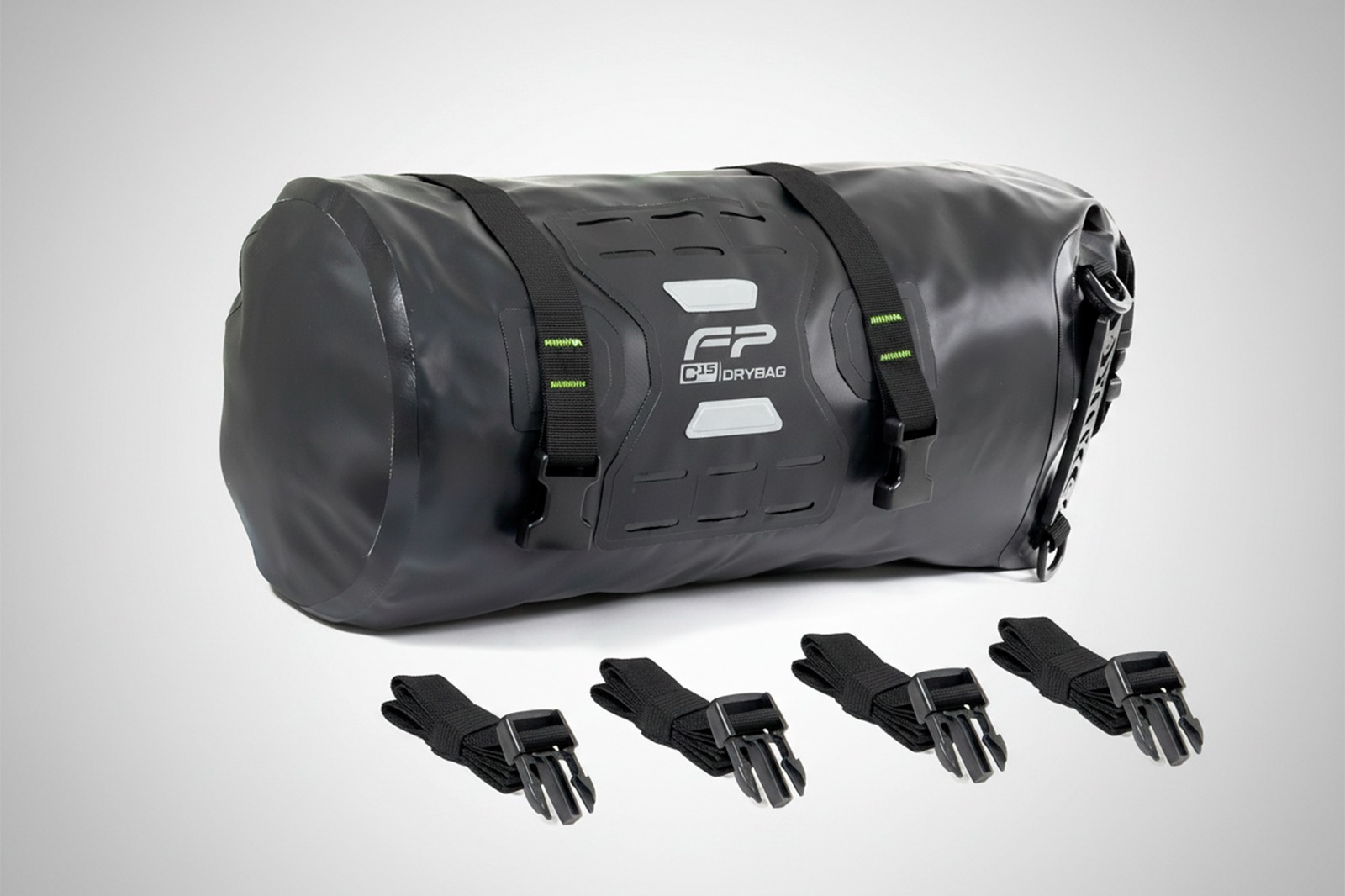 Maleta Drybag FP C15 Gris tubular impermeable 15 litros